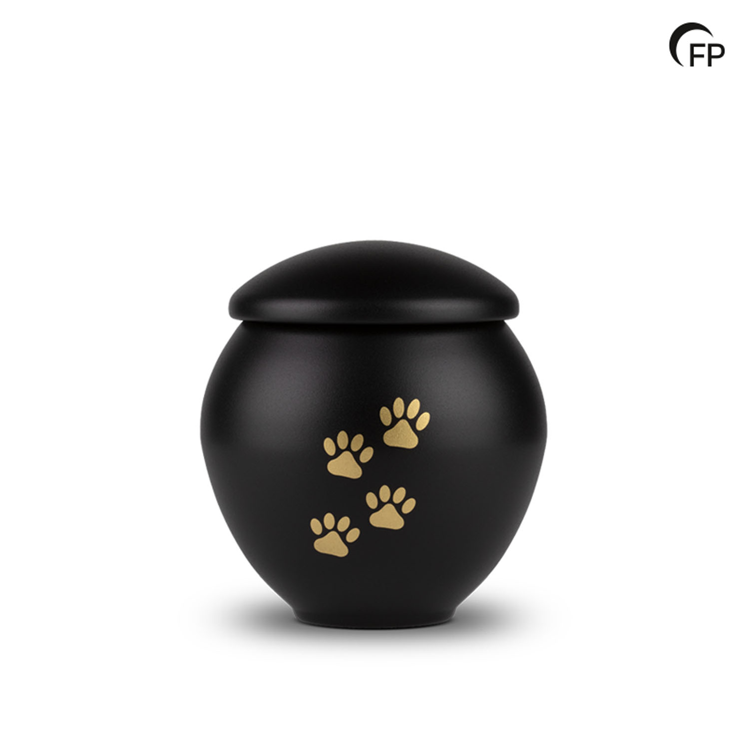HU 901 L Metaal dierenurn groot – Eternal Black