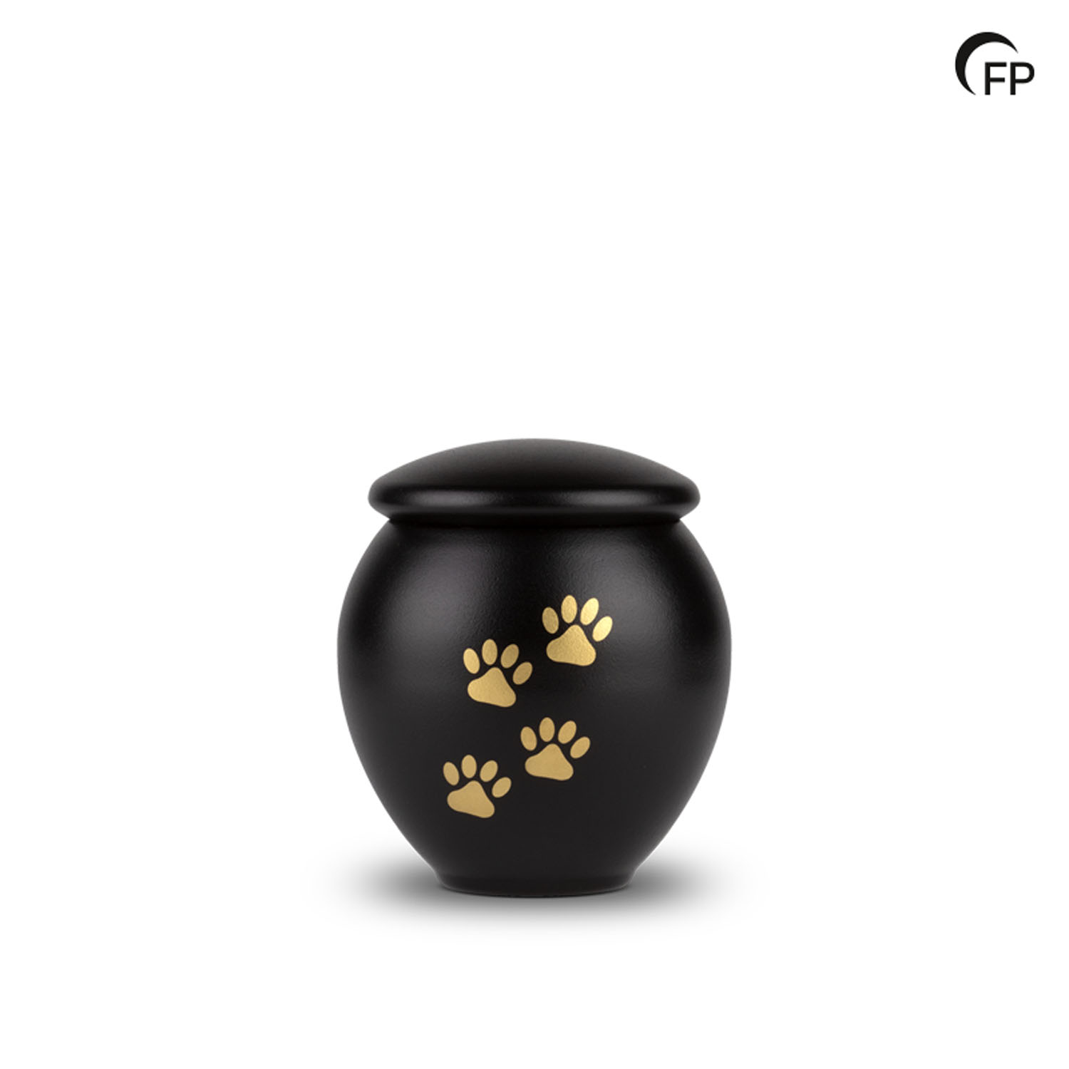 HU 901 M Metaal dierenurn medium – Eternal Black