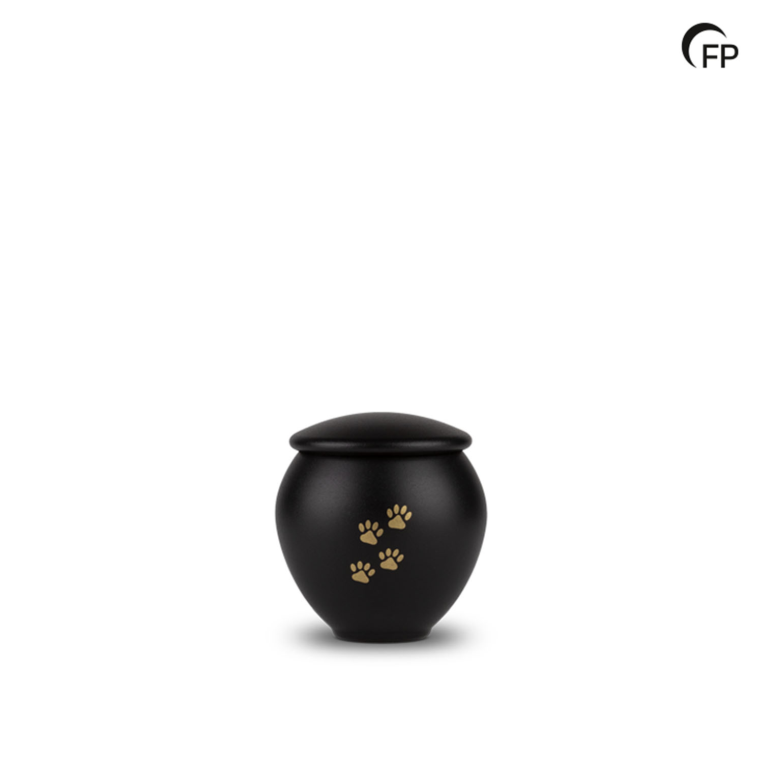 HU 901 S Metaal dierenurn klein – Eternal Black