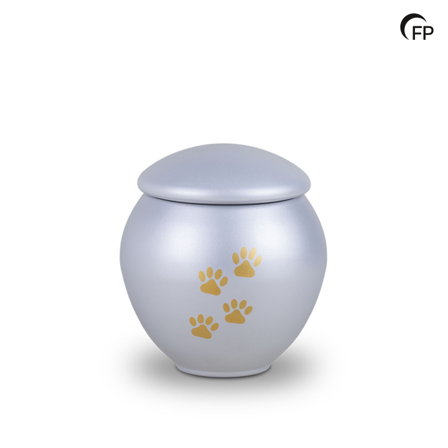 HU 904 L Metaal dierenurn groot – Silver Glow