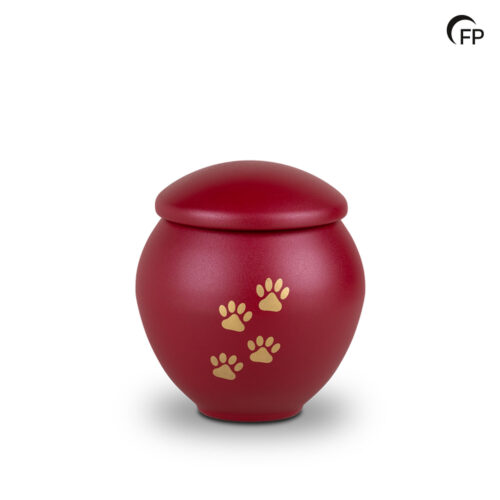 HU 905 L Metaal dierenurn groot - Crimson Soul