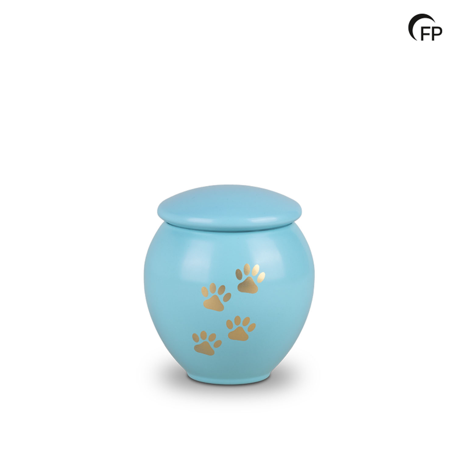 HU 907 M Metaal dierenurn medium – Tiffany Grace