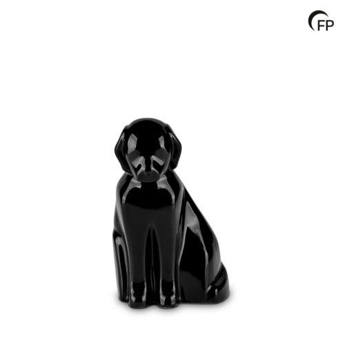KU 173 M Keramische dierenurn medium Hond glanzend