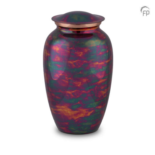 HU 293 Metaal urn Raku