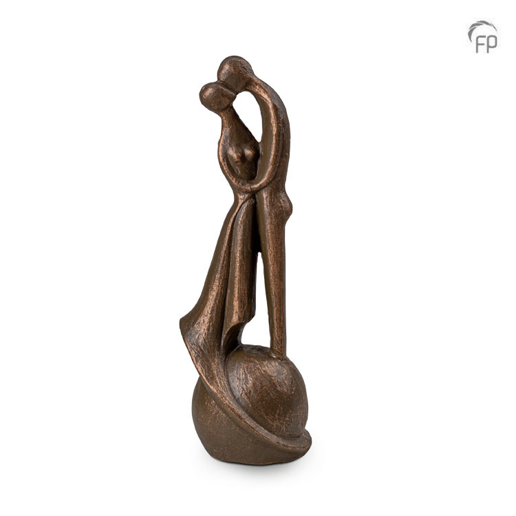 UGK 504 Keramische urn brons – I loved and lost you